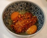 ☆キムチ・椎茸・玉子のコラボ丼☆作り方8写真