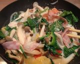 ☆～サーモンの春野菜クリーム煮～☆作り方6写真