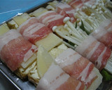 筍と厚揚げの肉巻き作り方3写真