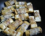 筍と厚揚げの肉巻き作り方5写真