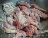 あさりと鶏肉のガーリックバター醤油炒め♪作り方1写真