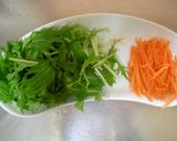 *ひじきと水菜のしゃきしゃきサラダ*作り方1写真