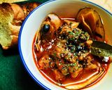 ガス不要!漁師の濃厚カスベご飯🌊ポルトガル風🇵🇹⚓️作り方7写真
