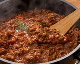 ミートソースパスタ作り方3写真