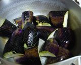 『田舎のナスの甘辛煮』作り方2写真
