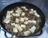簡単♪♪すき焼き風(^^)/牛肉豆腐作り方4写真