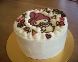 誕生日ケーキに♪チョコキャラクターケーキ作り方8写真