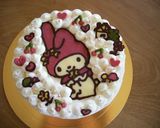誕生日ケーキに♪チョコキャラクターケーキ作り方10写真