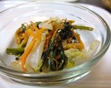 ３種野菜のおひたし～土佐風味～作り方10写真