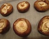 シイタケの鶏ミンチ詰め♪作り方3写真