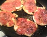 鶏胸肉のサルティンボッカローマ風作り方6写真
