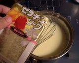 超簡単！苺ゼリーのレアチーズケーキ❤作り方3写真
