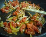 簡単♪トマトとベーコンのパスタ作り方4写真