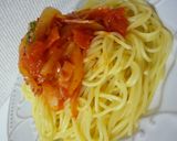簡単♪トマトとベーコンのパスタ作り方7写真