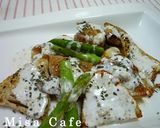 チキンとたけのこの粒マスタードソース作り方6写真