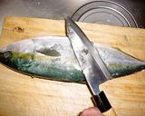 イナダ（ハマチ）の三枚おろし作り方2写真