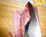 イナダ（ハマチ）の三枚おろし作り方18写真