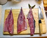 イナダ（ハマチ）の三枚おろし作り方17写真