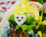 お弁当に♪ツートンカラーのハートかまぼこ作り方4写真