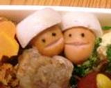キャラ弁に❤ちくわとウインナーのどんぐり作り方10写真