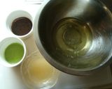 ココア＆抹茶マシュマロ☆作り方1写真