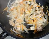 鶏大根炒飯作り方2写真