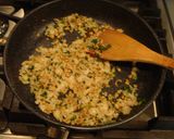 納豆チャーハン♪納豆とニラだけだよぉ~作り方4写真