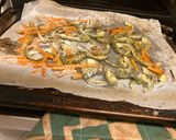 簡単 ゴーヤとにんじんのグリル焼き作り方4写真