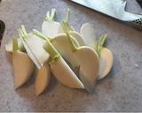 カブとズッキーニのひきわり納豆パスタ作り方5写真