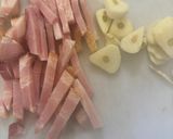 失敗無し！生クリームで作る濃厚カルボナーラ😋作り方1写真