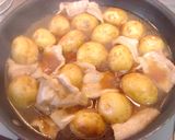 新じゃがと豚バラ肉の旨煮作り方4写真