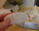 ♪＜蛇腹きゅうりと大根のピリ辛漬け＞♪作り方3写真
