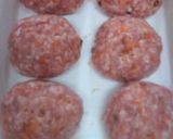 うずらの卵入りひき肉の巾着煮作り方5写真