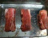 薄切り豚ロースのチーズ巻き作り方2写真