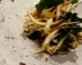新ごぼうとゆで豚の香味和え作り方13写真