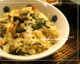 山菜たっぷり炊き込みご飯*作り方5写真