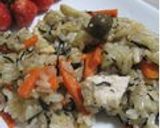 鶏ひじきの炊き込みご飯作り方7写真