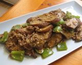 甘辛☆ナスとピーマンの肉味噌炒め♪作り方7写真
