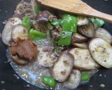 甘辛☆ナスとピーマンの肉味噌炒め♪作り方5写真