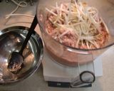 シャキシャキもやし入りの<豚肉団子>♪作り方4写真