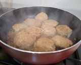 シャキシャキもやし入りの<豚肉団子>♪作り方10写真