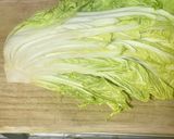 ワンパン 白菜と豚こまのすき焼き風煮物作り方3写真