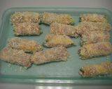 豚肉の野菜巻きフライ作り方4写真