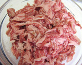 わけぎと牛肉のさっぱりゴマ炒め❤作り方1写真
