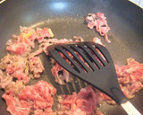 わけぎと牛肉のさっぱりゴマ炒め❤作り方3写真