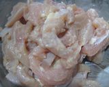 お財布レスキュー☆鶏胸肉で青椒鶏肉絲作り方3写真