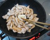 お財布レスキュー☆鶏胸肉で青椒鶏肉絲作り方7写真