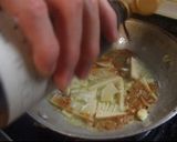 筍（タケノコ）と鶏肉の和風パスタ作り方7写真
