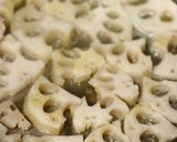 時短！レンコンと牛肉の旨バター焼き作り方1写真