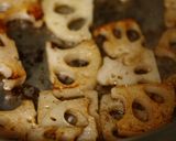 時短！レンコンと牛肉の旨バター焼き作り方2写真